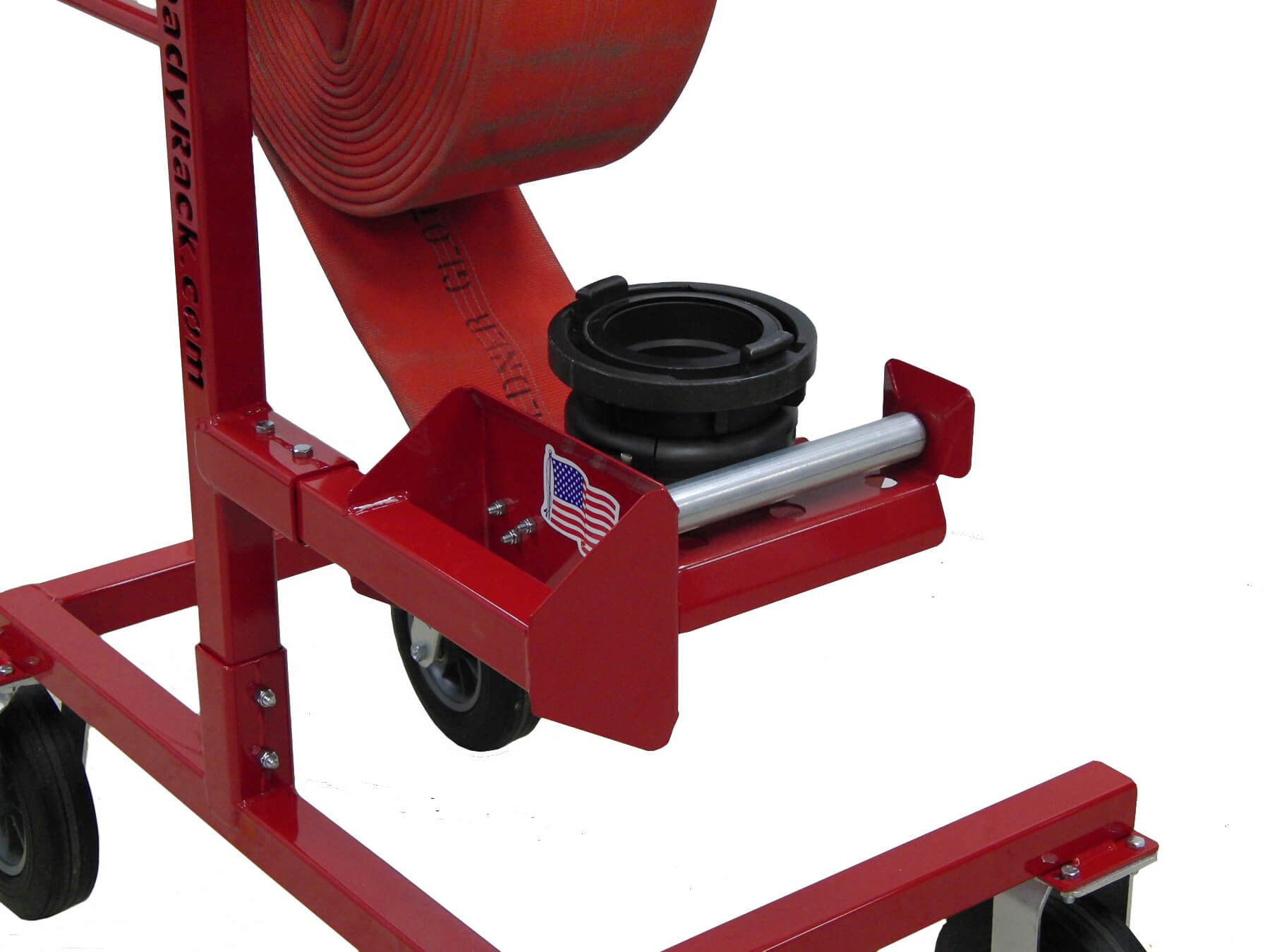 Large Diameter Hose Winder Ready Rack