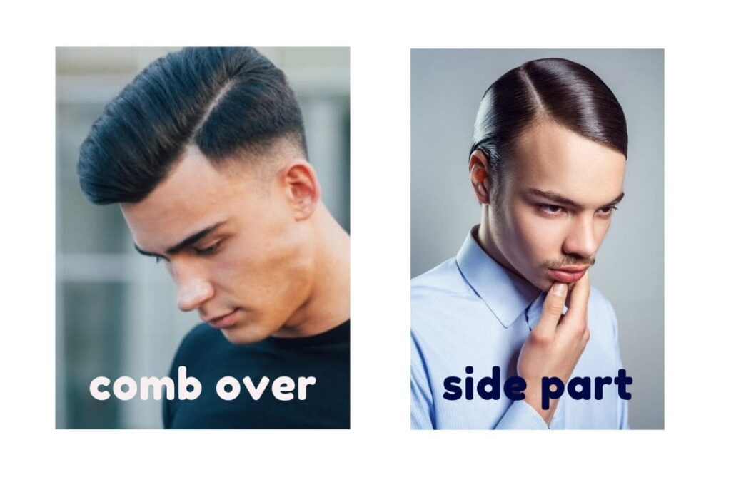 Comb Over Vs Side Part Vs Quiff Vs Slicked Back [Pics] • Ready Sleek