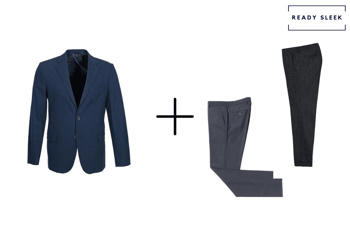 What Color Pants Go With A Navy Suit Jacket? (Pics) • Ready Sleek