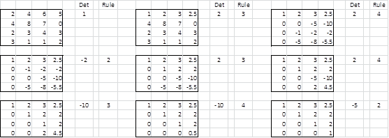 Find Value Of H In Matrix Calculator