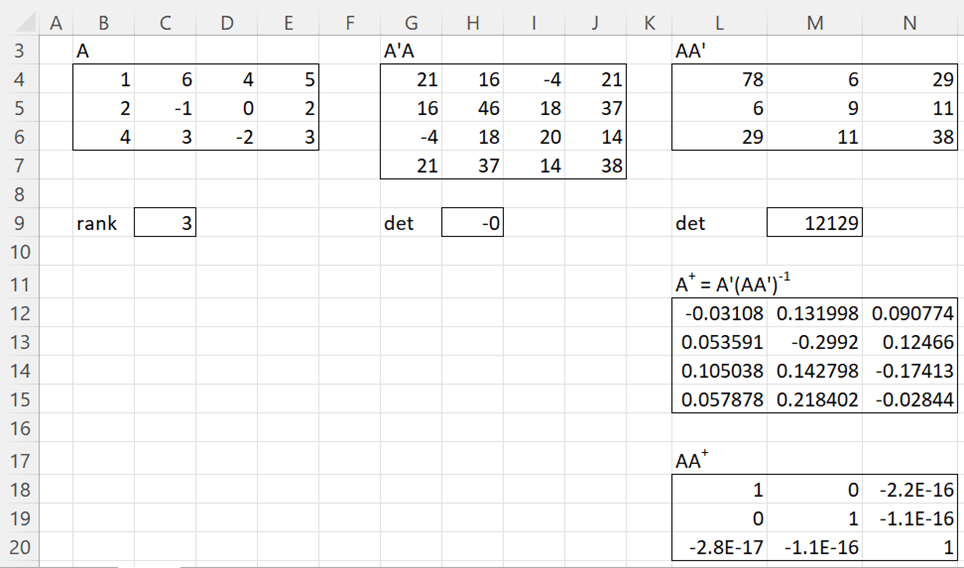 25+ pseudoinverse calculator