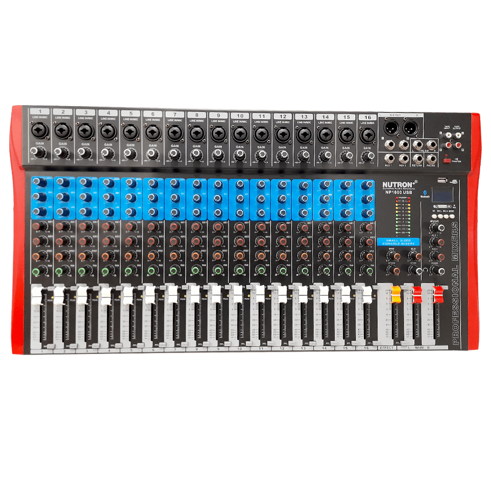 Professional Audio Mixer Real Audio System