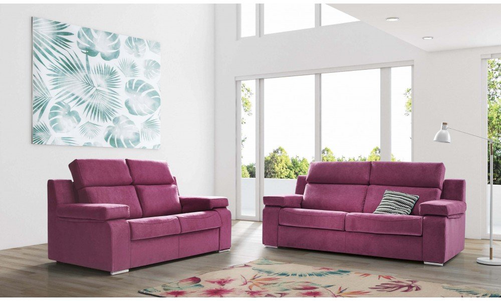 Conjunto de Sofás Lavanda 3 +2 ENVÍO GRATIS REAL CONFORT