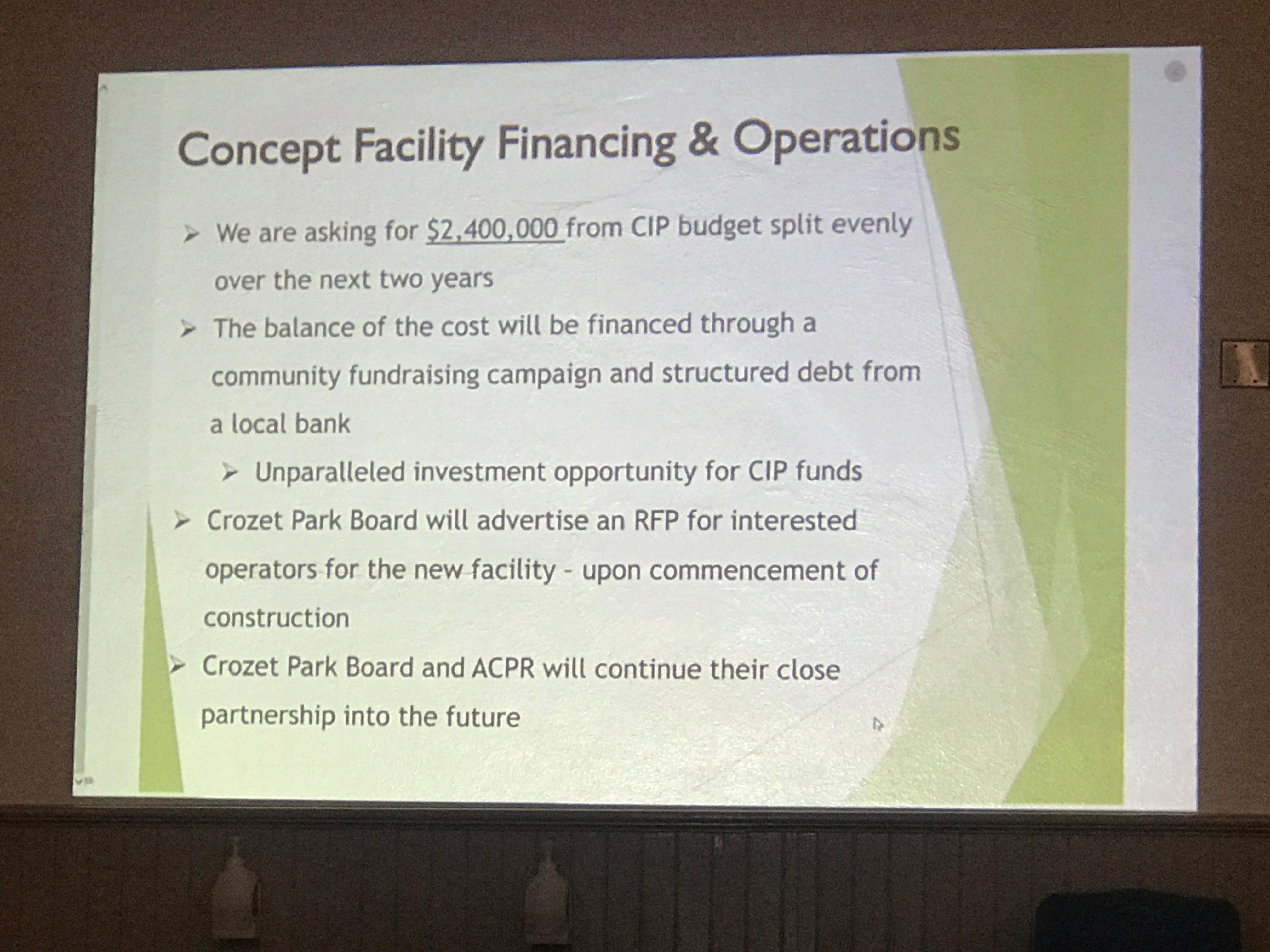 Bike Paths, Big YMCA, Master Plan RealCrozetVA