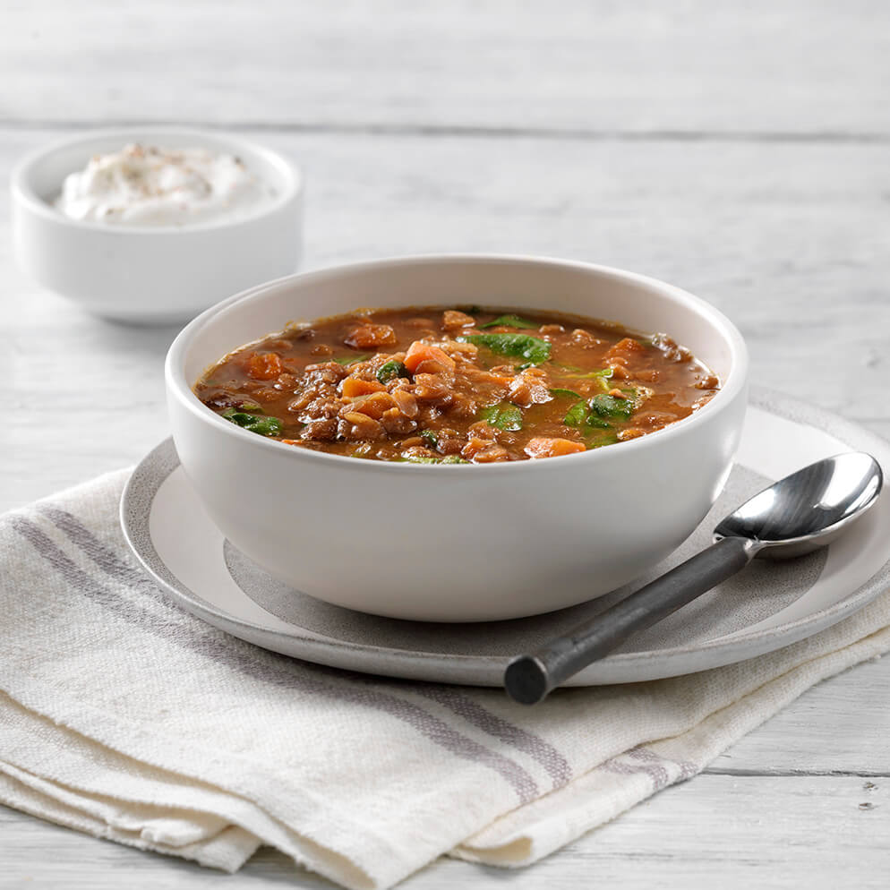 Curried Lentil Soup with Spinach Recipe ReaLemon and ReaLime