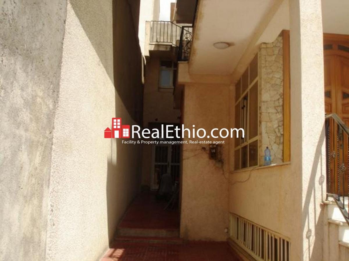 Four bed room ground plus two house for rent at CMC, Addis Ababa, Ethiopia. Real Ethio