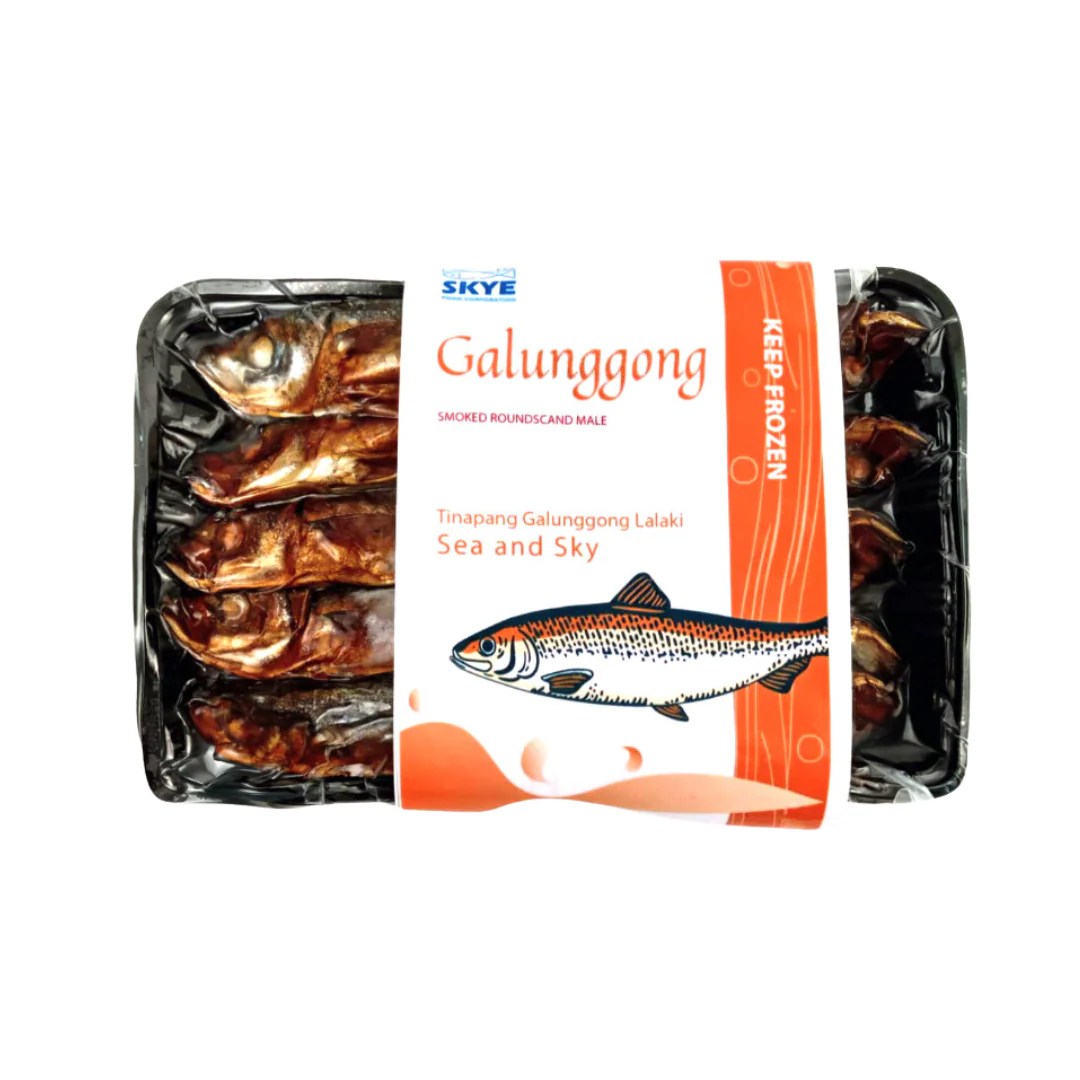 Skye Smoked and Dried Fish Galunggong Real Food PH