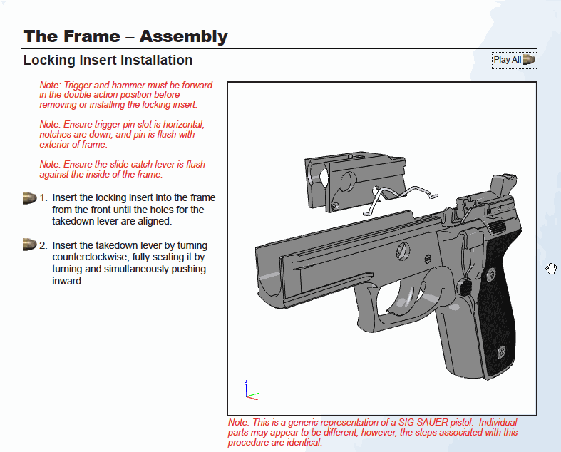 Чертеж sig sauer p226