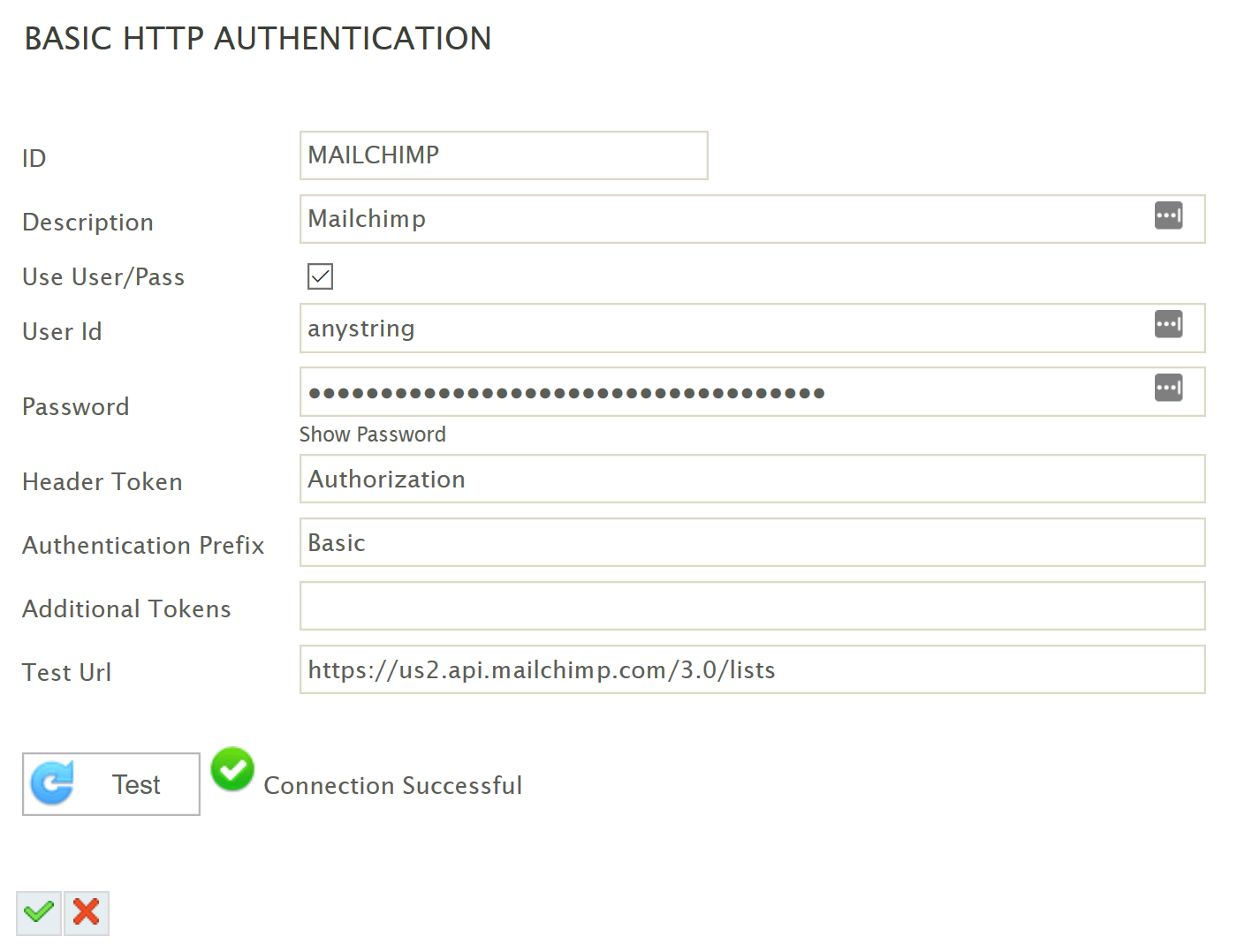 service Basic Auth Setup Integration Cookbook Realisable