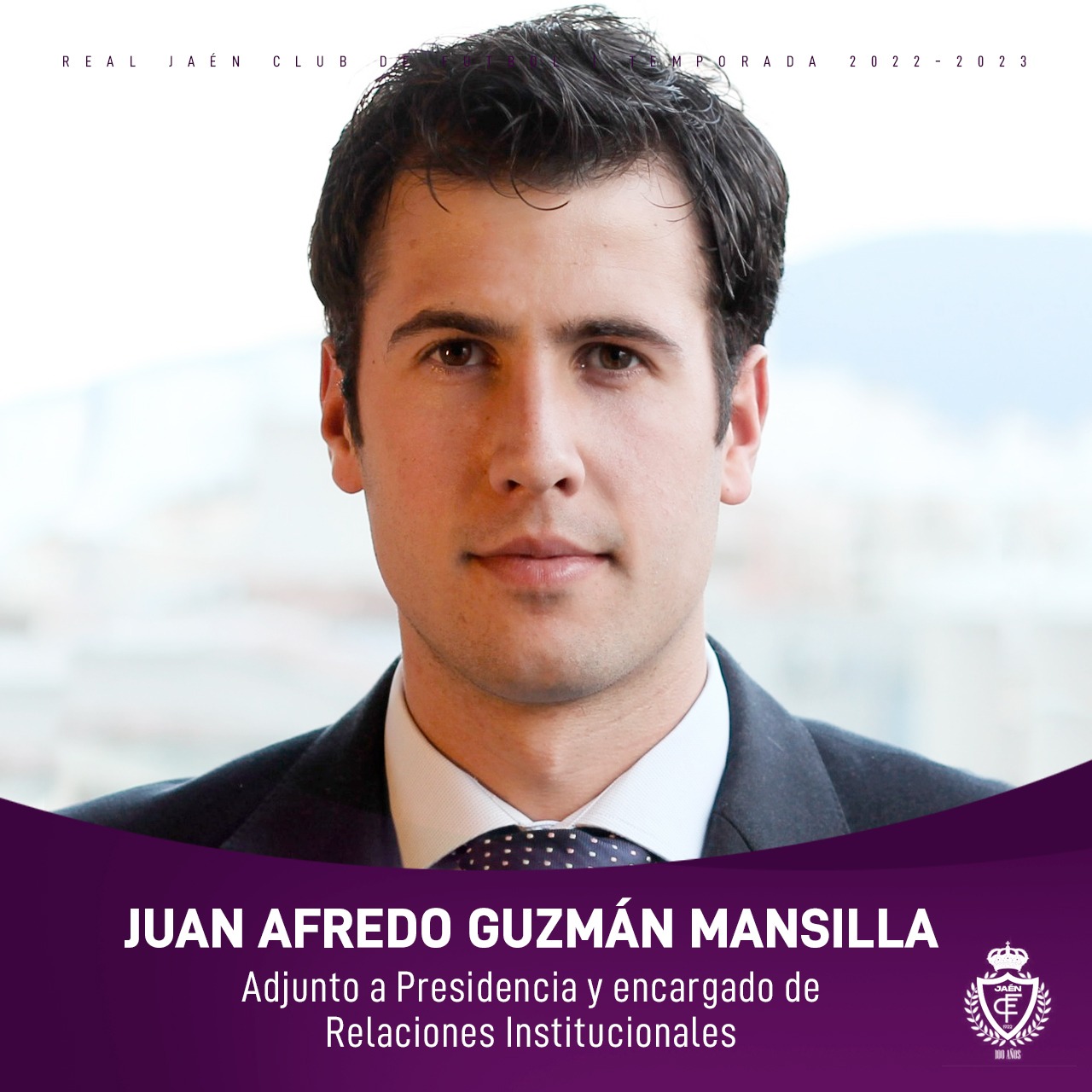 Juan Alfredo Guzmán nuevo Adjunto a presidencia y encargado de relaciones institucionales Real