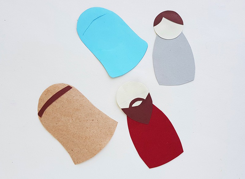 Nativity Craft for Kids Nativity Stick Puppets with Free Printable