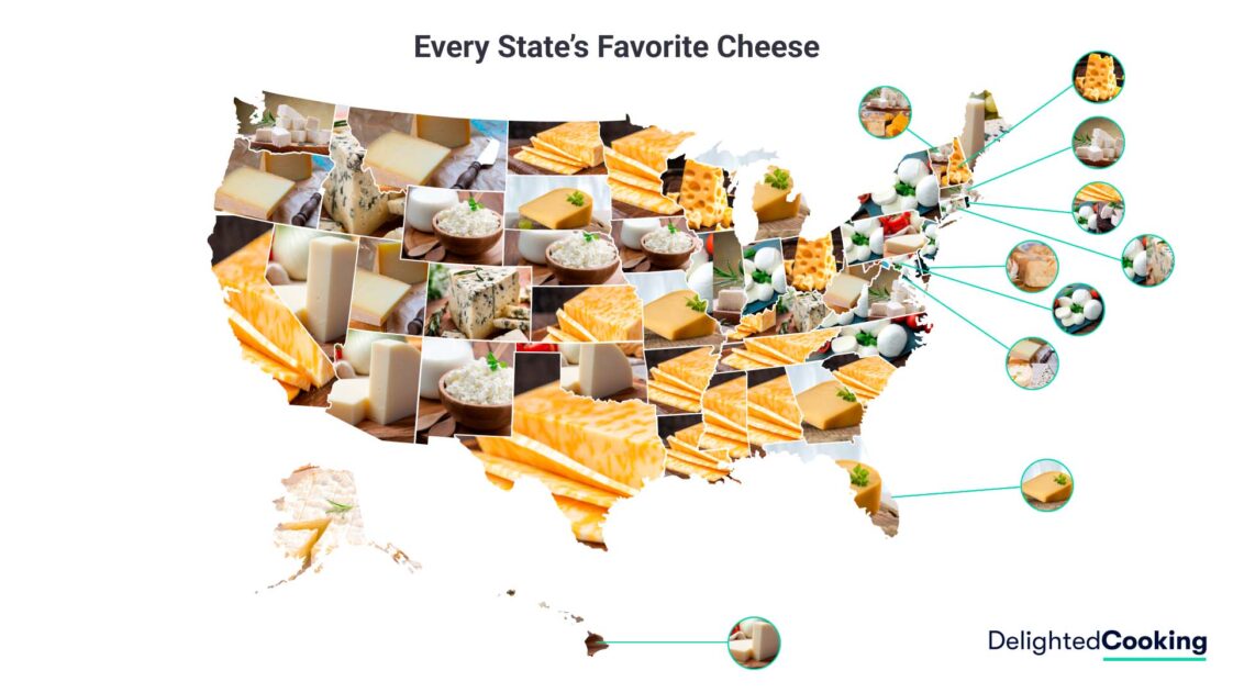 5 Most Popular Cheeses in the US Chew on This!