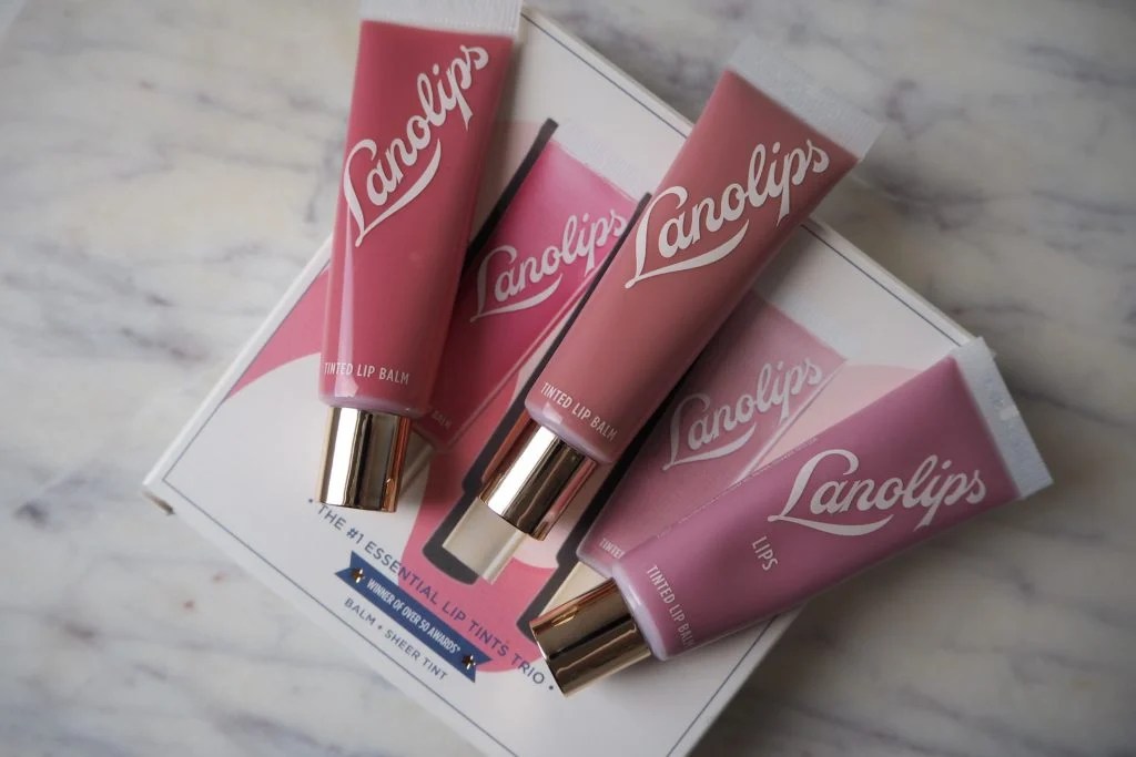 NetaPorter x Lanolips Lanolips Tinted Lip Balm Trio Really Ree