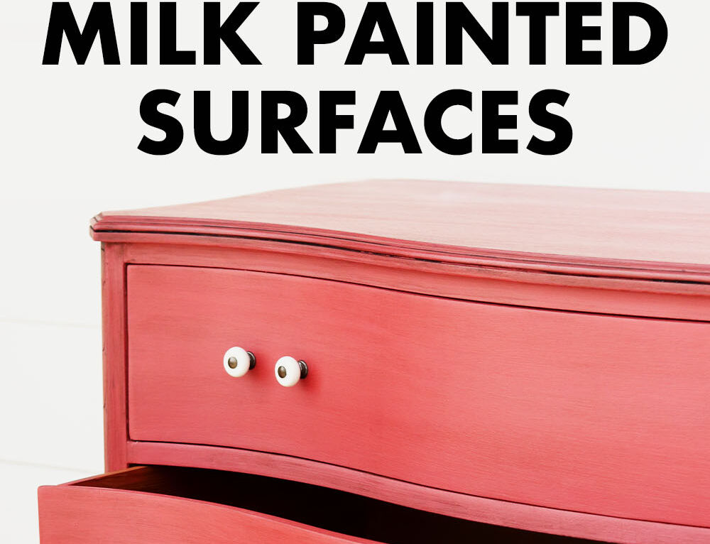 How to Make a Chalkboard with Real Milk Paint