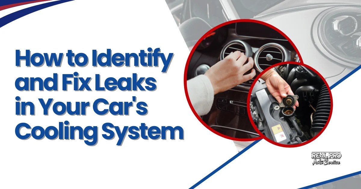 Real Pro Auto | How to Spot and Fix Car Cooling System Leaks