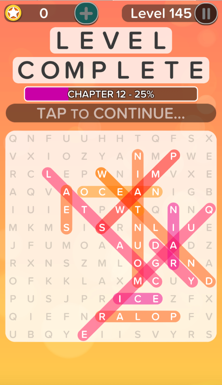 Word Search Addict Answers Level 145 » Qunb