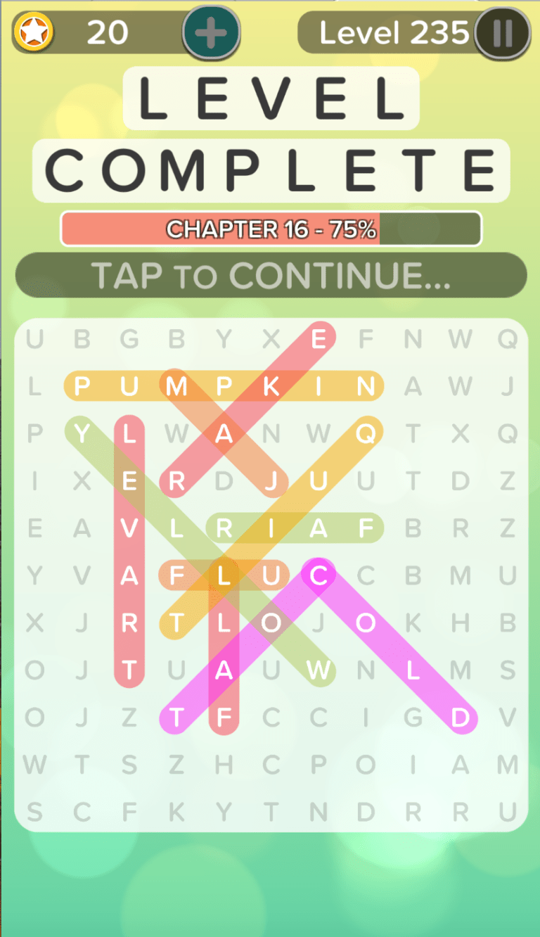 Word Search Addict Answers Level 235 » Qunb