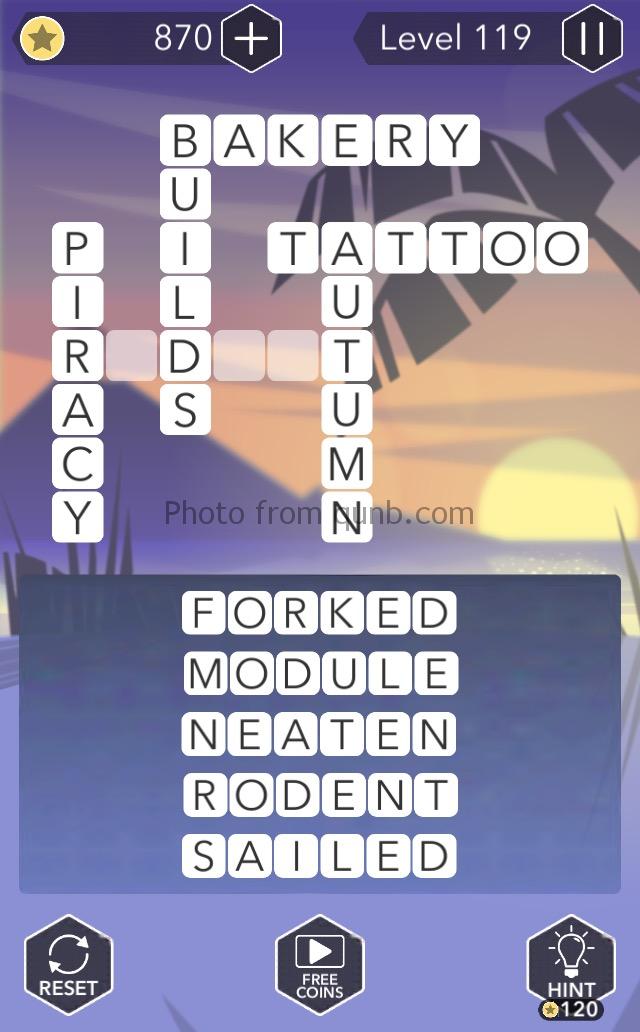 Word Tropics Answers Level 119 » qunb