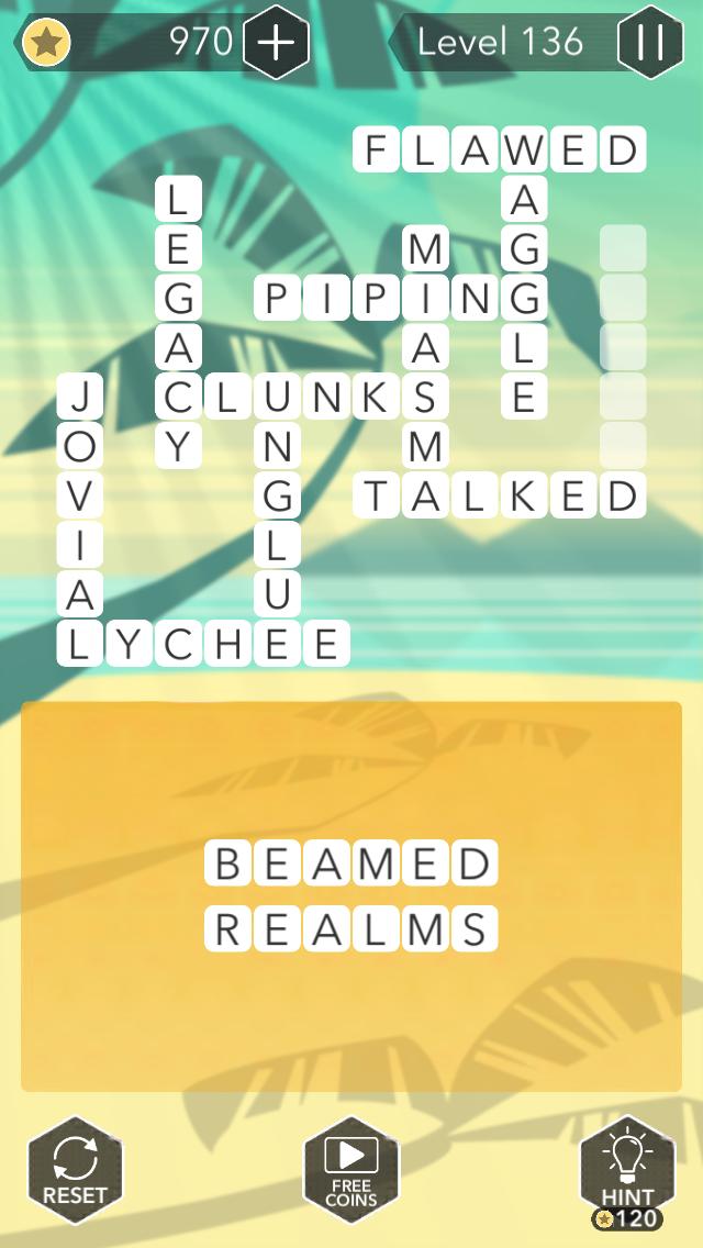 Word Tropics Level 136 Answers » Qunb