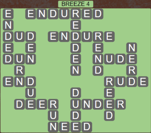 Wordscapes Breeze (Tide) Answers » Qunb