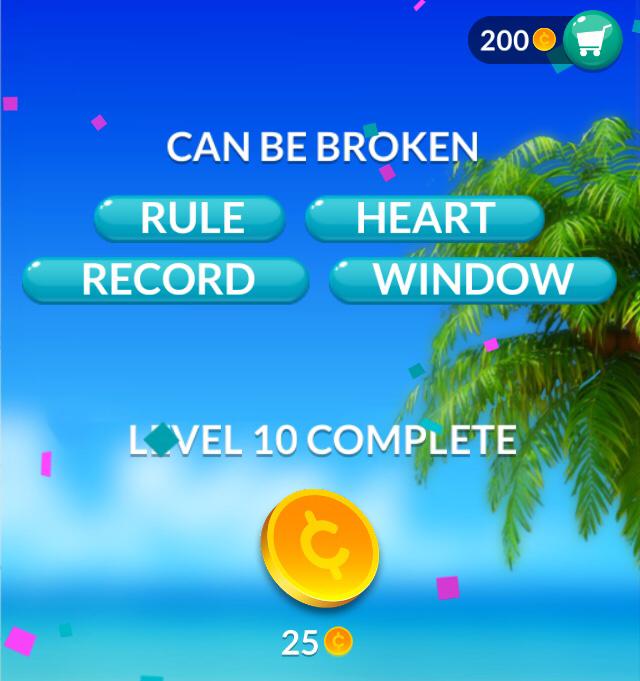 Word Stacks Level 10 Answers » Qunb