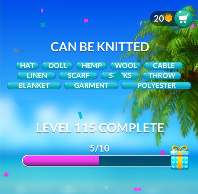 Word Stacks Level 115 Answers » Qunb