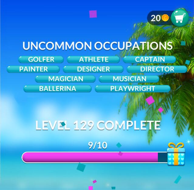 Word Stacks Level 129 Answers » Qunb