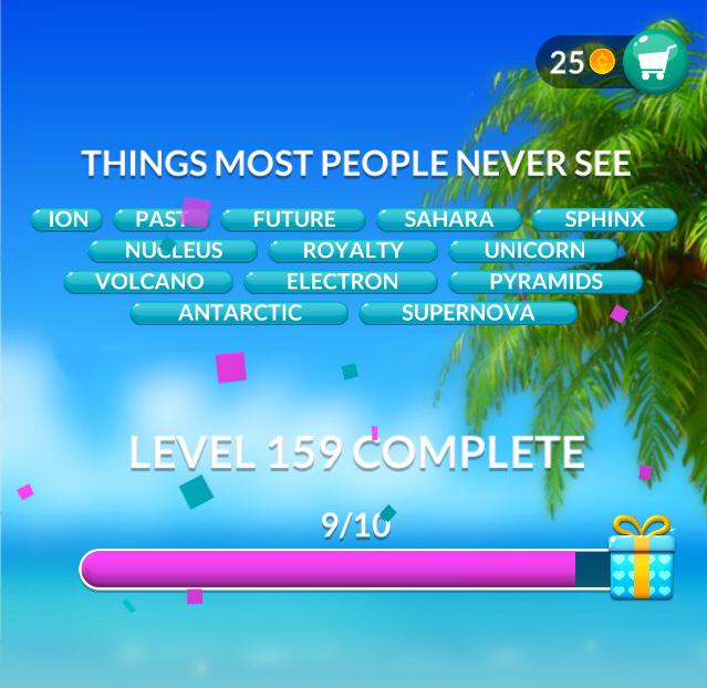 Word Stacks Level 159 Answers » Qunb