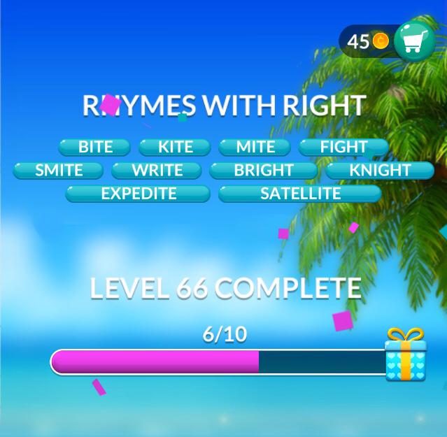 Word Stacks Level 66 Answers » Qunb