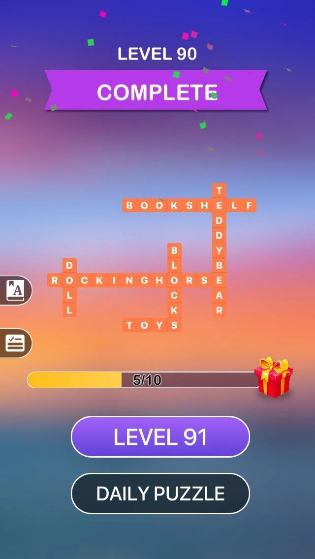 Word Slices Level 90 » Qunb