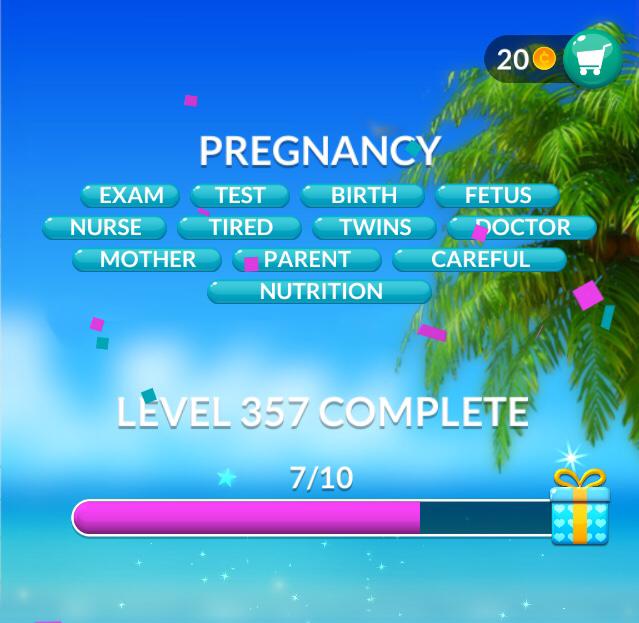 Word Stacks Level 357 Pregnancy Answers » Qunb