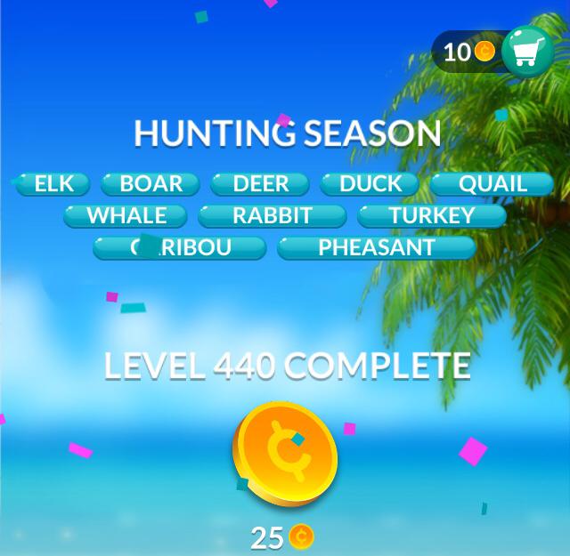 Word Stacks Level 440 Hunting Season Answers » Qunb