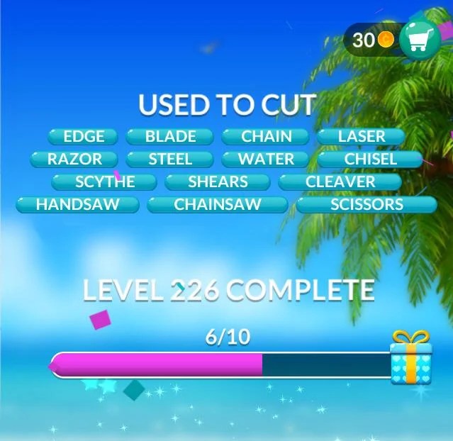 Word Stacks Level 226 Answers » Qunb