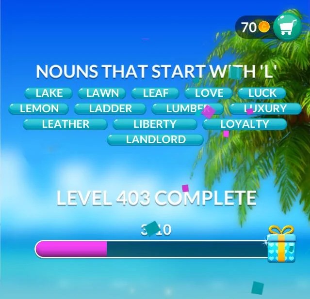 Word Stacks Level 403 Answers » Qunb