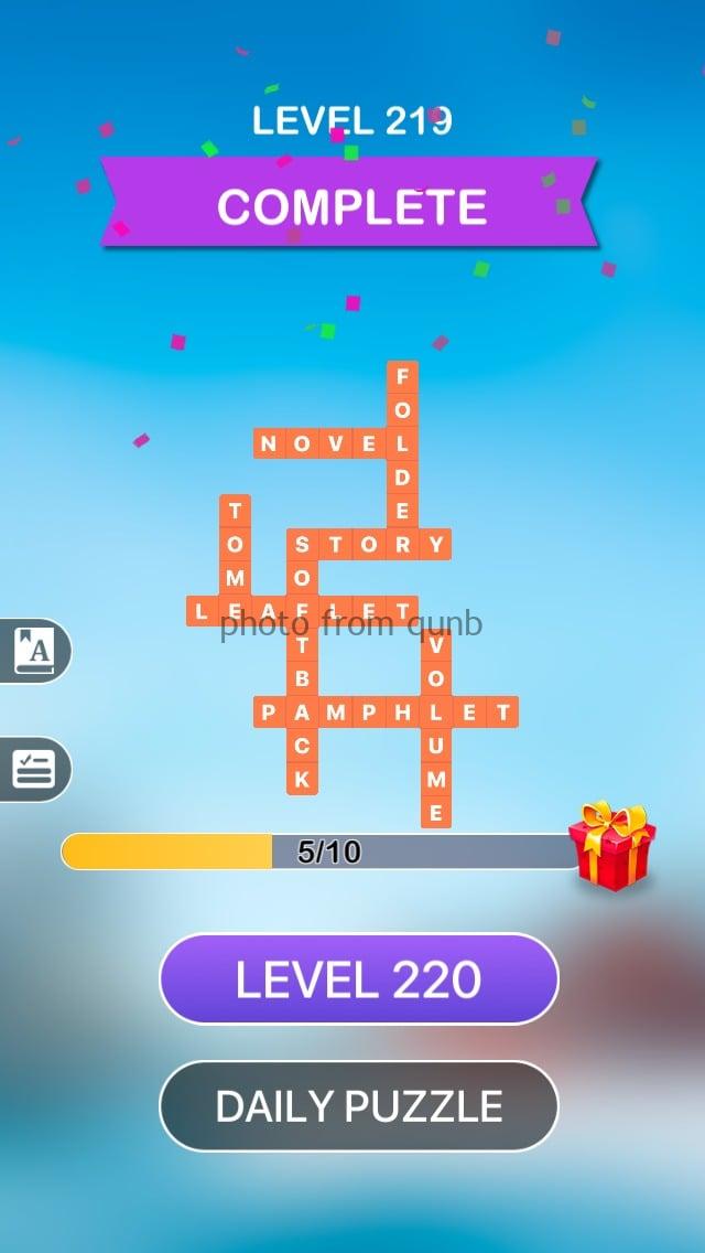 Word Slices Level 219 » qunb