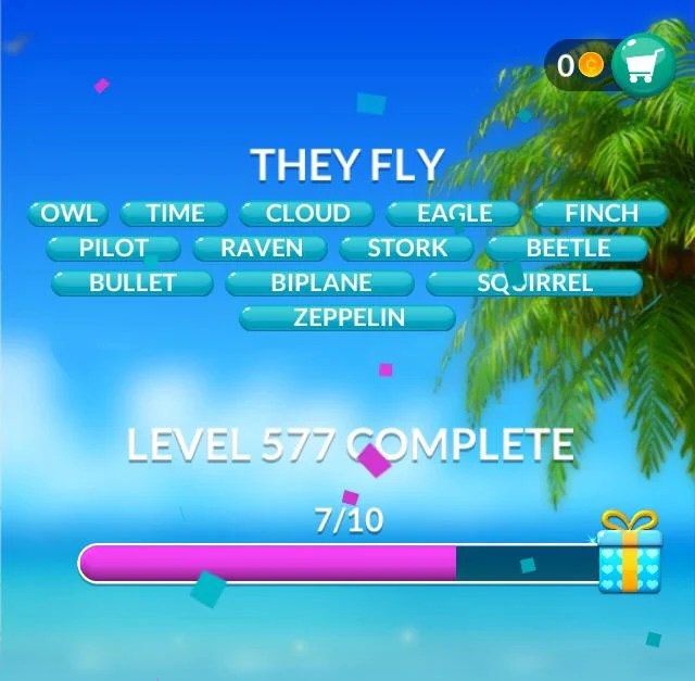 Word Stacks Level 577 Answers » Qunb