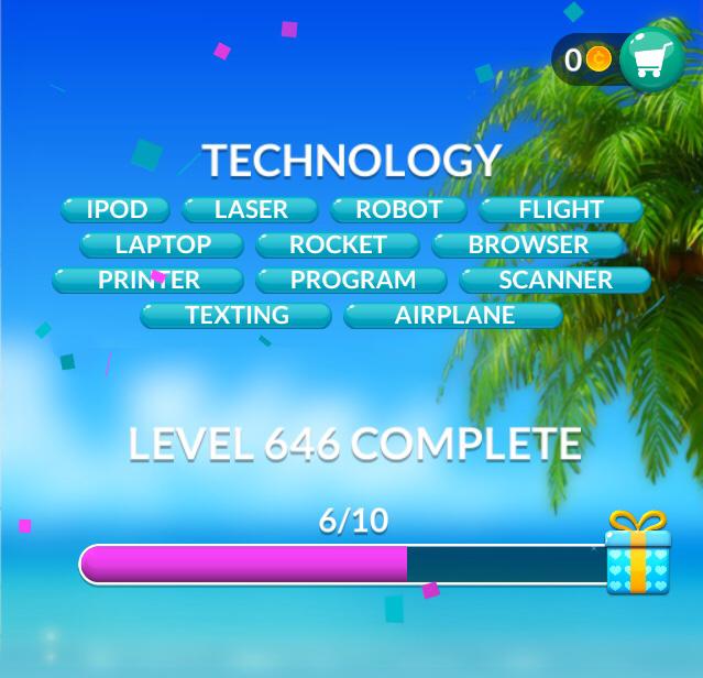 Word Stacks Level 646 Technology Answers » Qunb