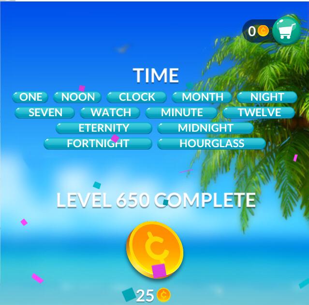 Word Stacks Level 650 Answers » Qunb