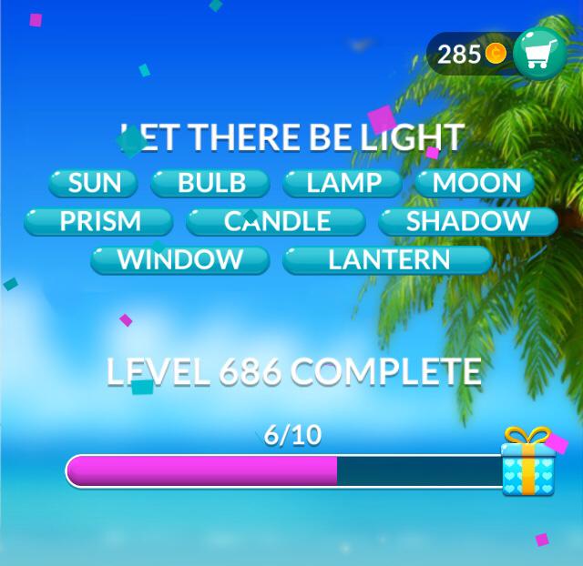 Word Stacks Level 686 Answers » Qunb