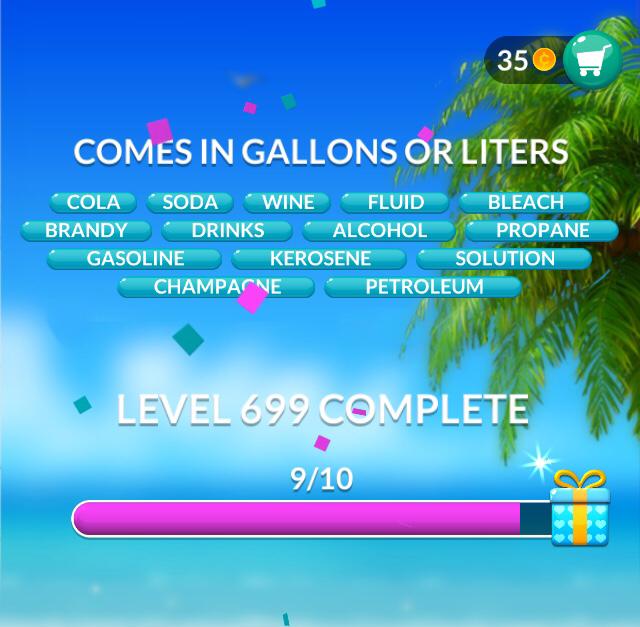 Word Stacks Level 699 Answers » Qunb