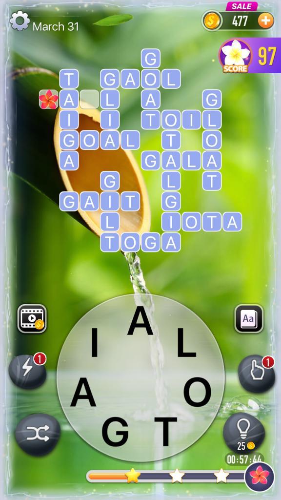 Word Crossy March 31 iOS » Qunb