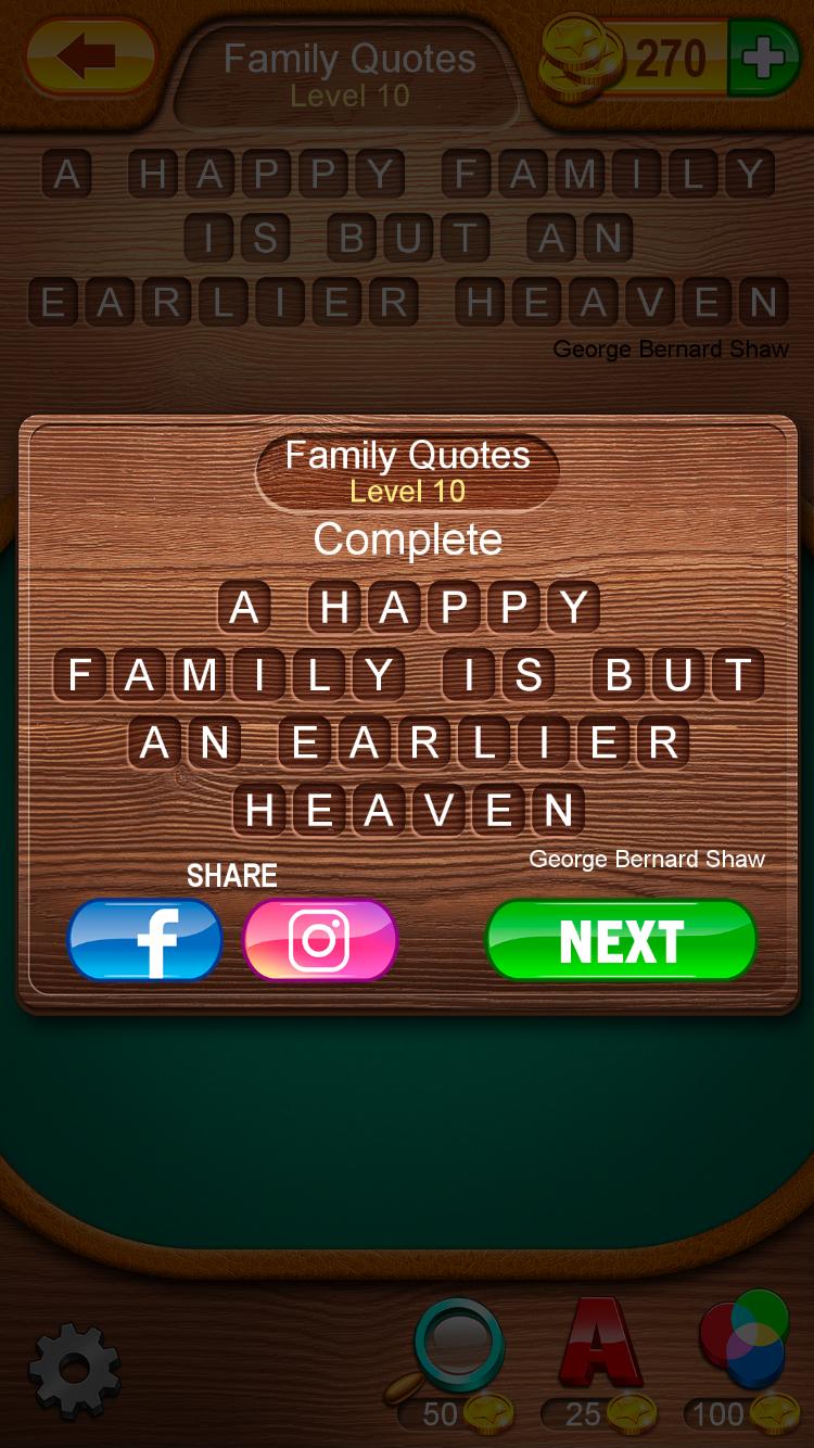 Word Search Quotes Family Quotes Level 10 » qunb