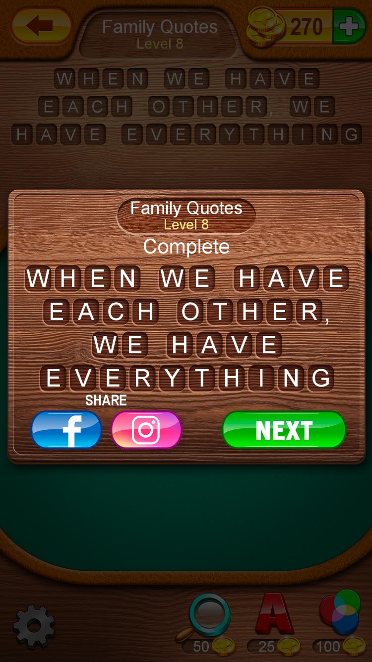 Word Search Quotes Family Quotes Level 8 » Qunb