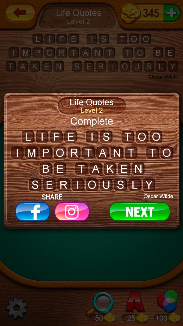 Word Search Quotes Life Quotes Level 2 » qunb