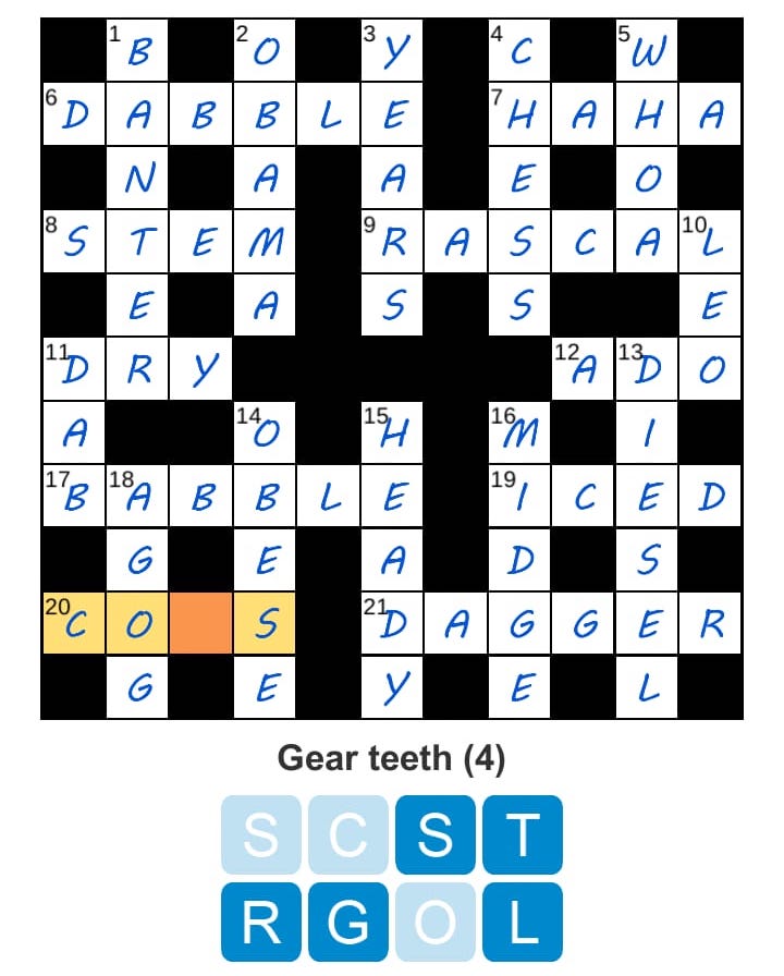 Puzzle Page Daily Crossword April 8 2019 Answers (All in