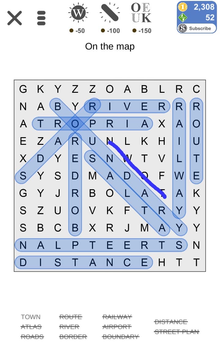 Puzzle Page Word Search April 23 » qunb