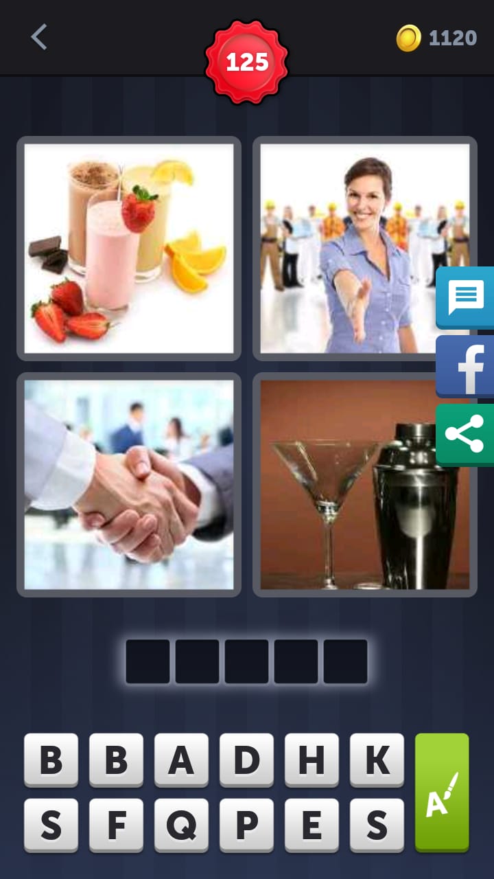 4 Pics 1 Word Level 125 » Qunb