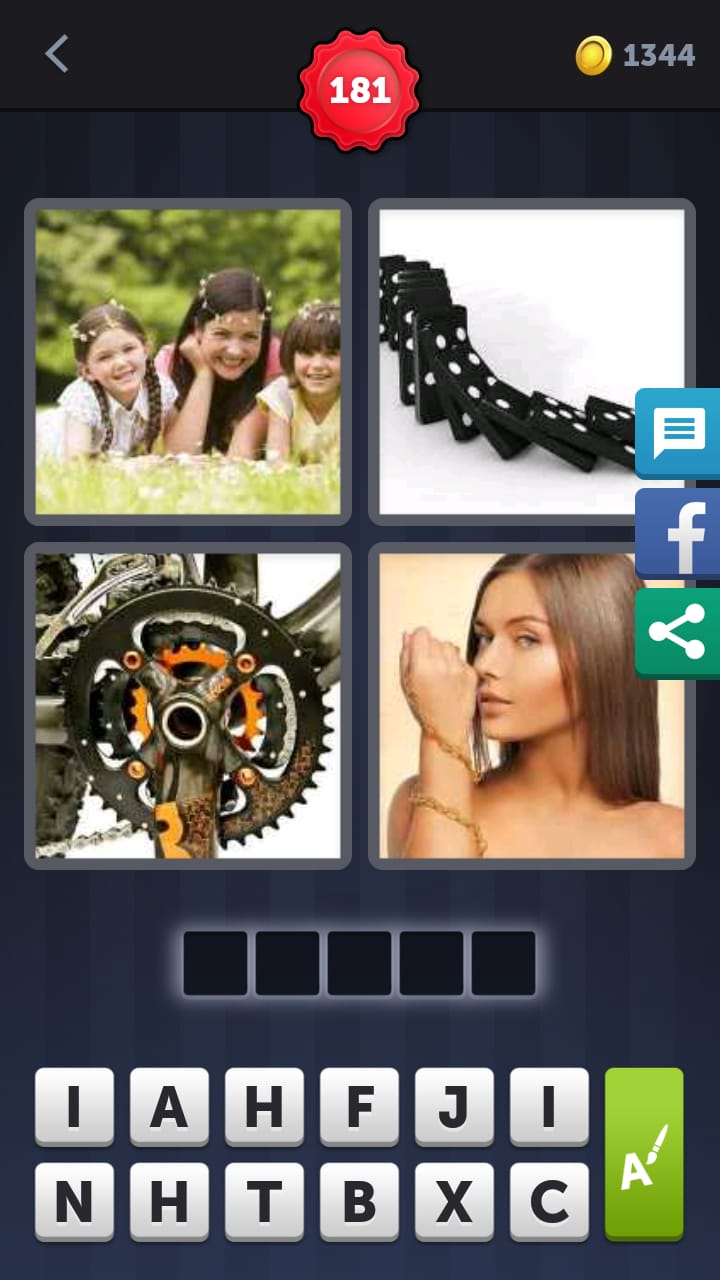 4 Pics 1 Word Level 181 Answer » Qunb