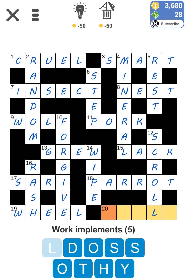 Puzzle Page Crossword May 20 2019 Answers (All in one page) » Qunb