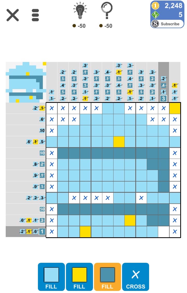 Puzzle Page Picture Cross June 1 2019 » Qunb